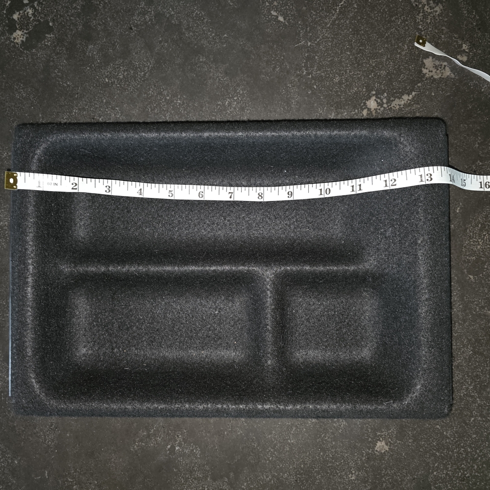Toyota TACOMA 2012 Black Compartment Tray